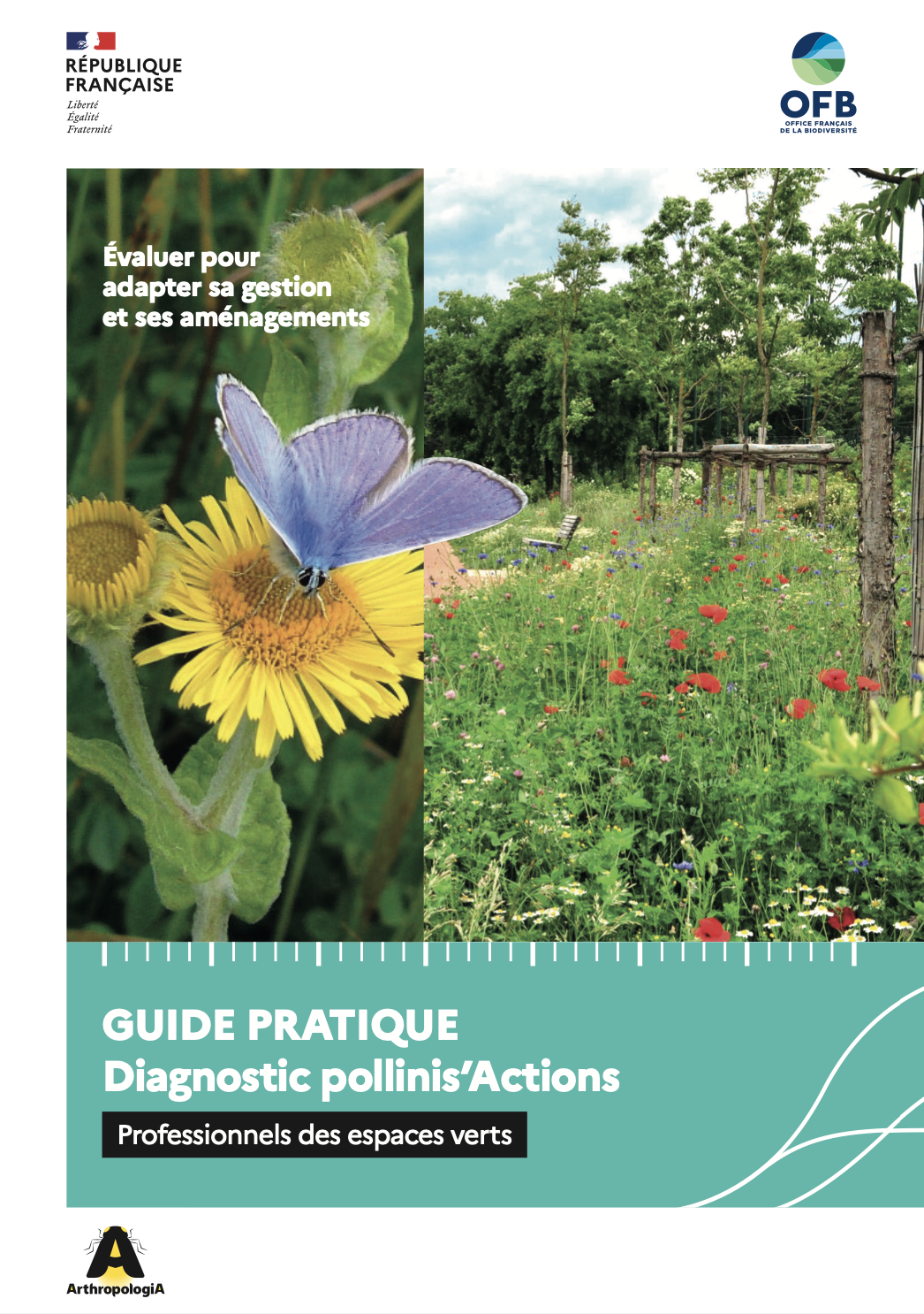 Guide pratique Diagnostic pollinis’Actions, Professionnels des espaces verts, Évaluer pour adapter sa gestion et ses aménagements