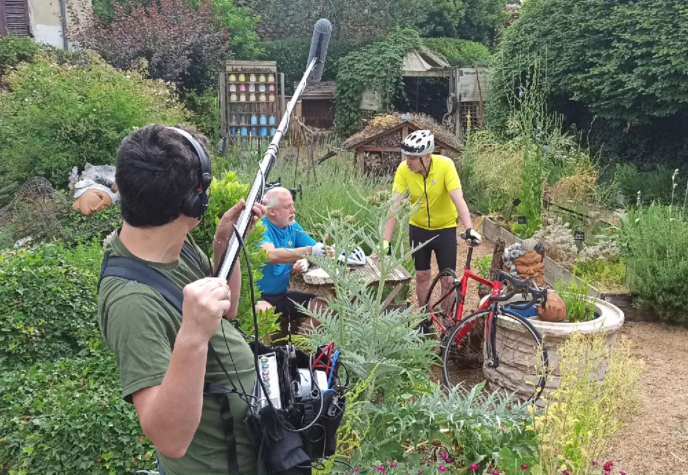 Tournage de la websérie La pause Biodiv'