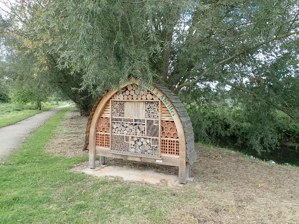 Illustration d'un hôtel à insecte