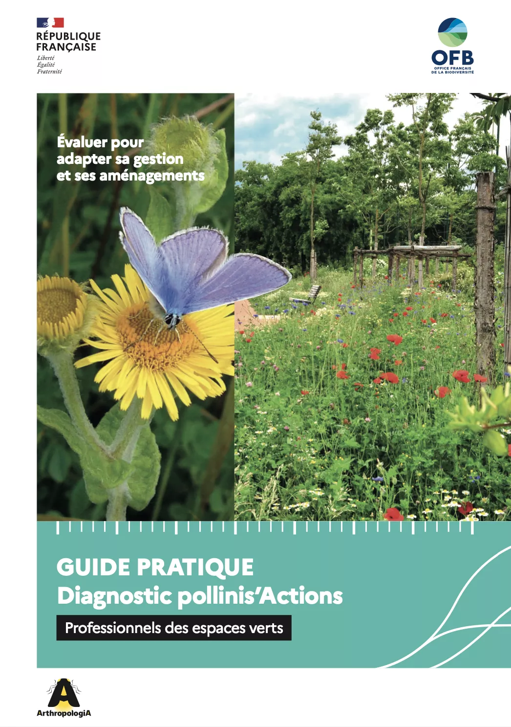 Guide pratique Diagnostic pollinis’Actions, Professionnels des espaces verts, Évaluer pour adapter sa gestion et ses aménagements
