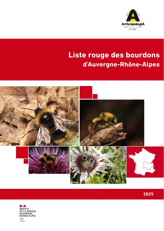 Liste rouge des bourdons d'Auvergne-Rhône-Alpes